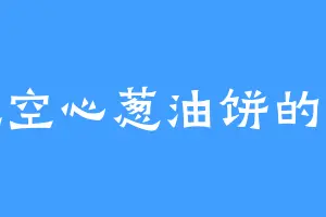 爱吃空心葱油饼的文圣