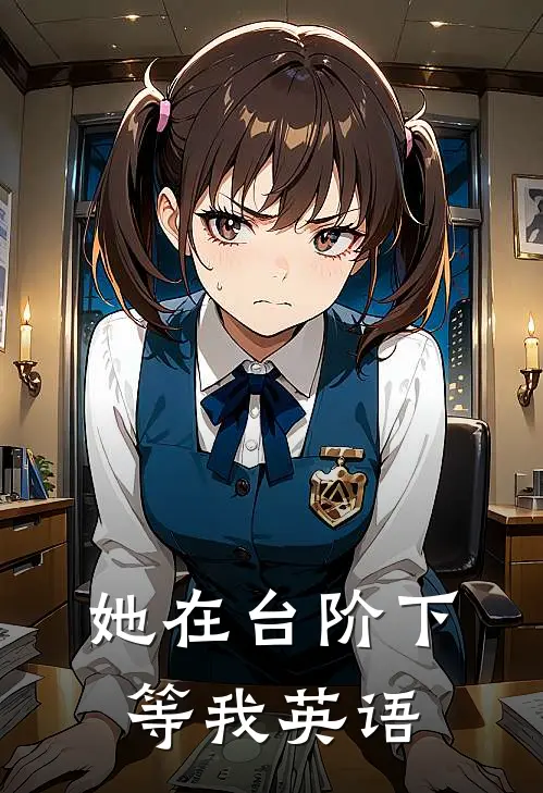 她在台阶下等我英语