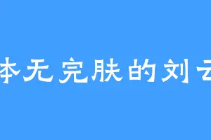 体无完肤的刘云