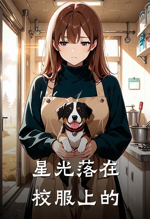 星光落在校服上的