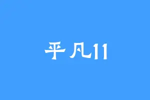 平凡11