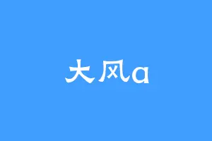 大风a
